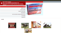 Desktop Screenshot of horseracinganswers.com